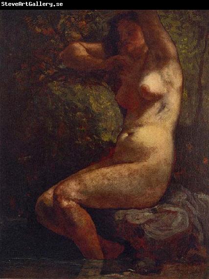 Gustave Courbet Baigneuse